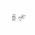 Smiley face silver stud earrings in 925 sterling Dubai