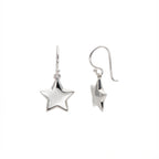 Starlight Drops Silver Star Earrings Accessible Luxury Jewelry for Women