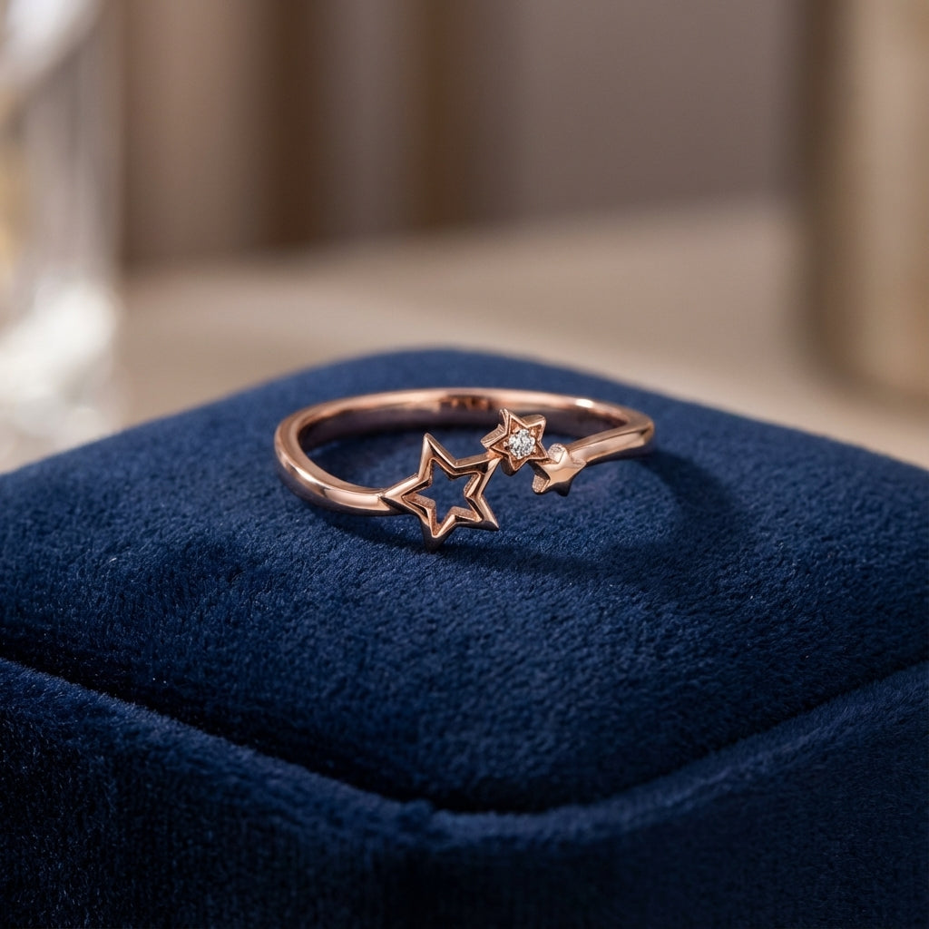 Polished Constellation Crafted Ring Luxe-Inspired Jewelry for Special Occasions