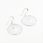 Lightweight Dreamcatcher Silver Earrings for Women Comfortable Daily Jewelry