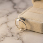 Oxidized Silver Arrow Ring Unisex Jewelry