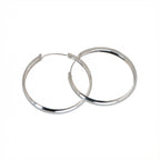925 sterling silver 40 mm hoop earrings, Luna Dura Dubai