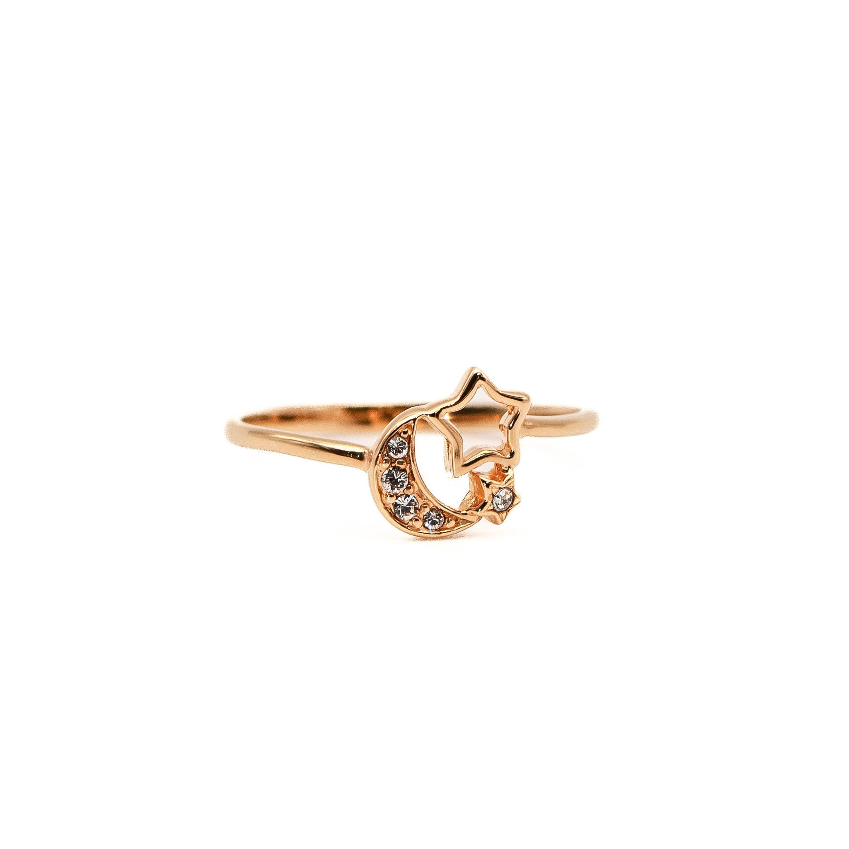 Modern Sky’s Ring Classy Gold Constellation Ring for Everyday Elegance