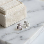 Luna Dura teddy bear earrings in Dubai crafted in silver