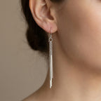Bars Drops Silver Bar Earrings Accessible Luxury Minimal Jewelry for Women