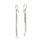 Bars Drops Silver Bar Earrings Accessible Luxury Minimal Jewelry for Women