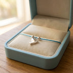 سوار بسيط من الفضة الإسترليني بتصميم حمامة - سوار معصم قابل للتعديل للاستخدام اليومي