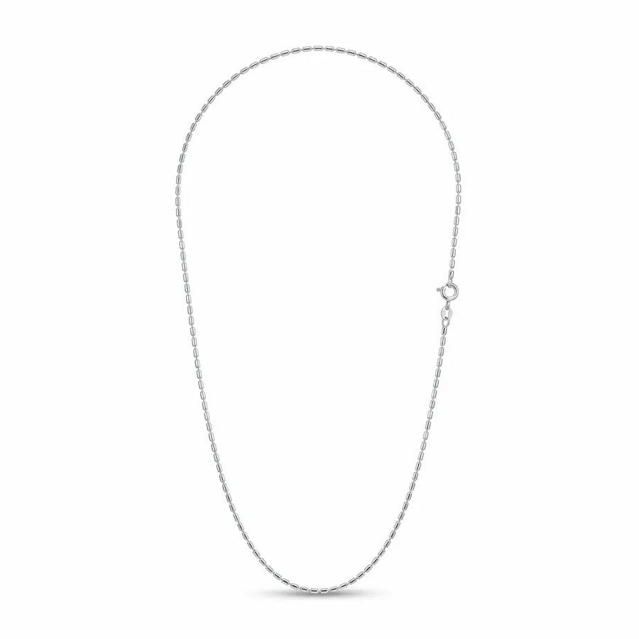 Italian 925 sterling silver Fine bar-link chain, 18 in · 1.15 mm, Luna Dura Dubai
